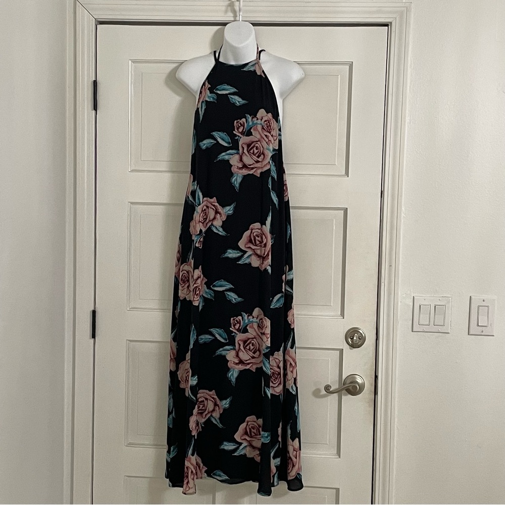 Show Me Your Mumu Flirtin Maxi‎ Floral Printed Dress